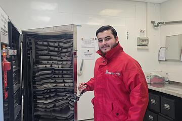 Unsere Menüserviceküche