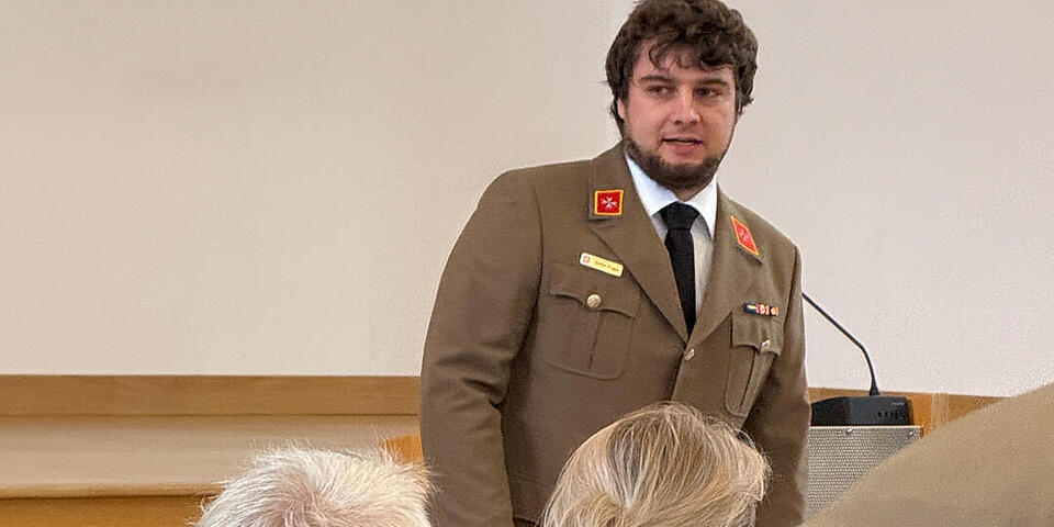 Stefan Rogge bei der Landesvertreterversammlung HRS 2025.
