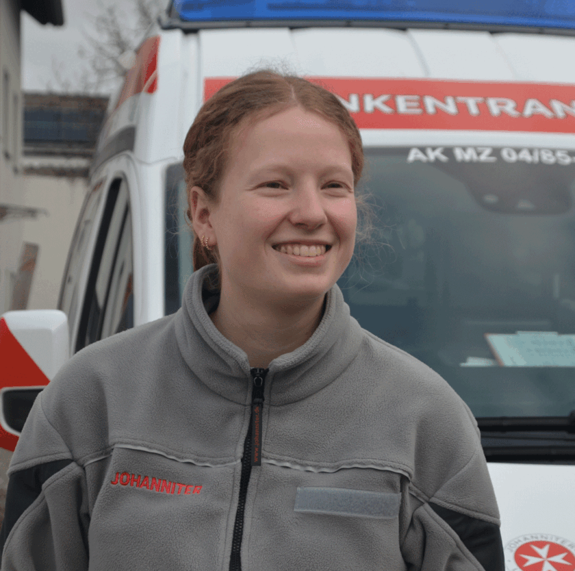 Krankenwagen mit FSjlerin