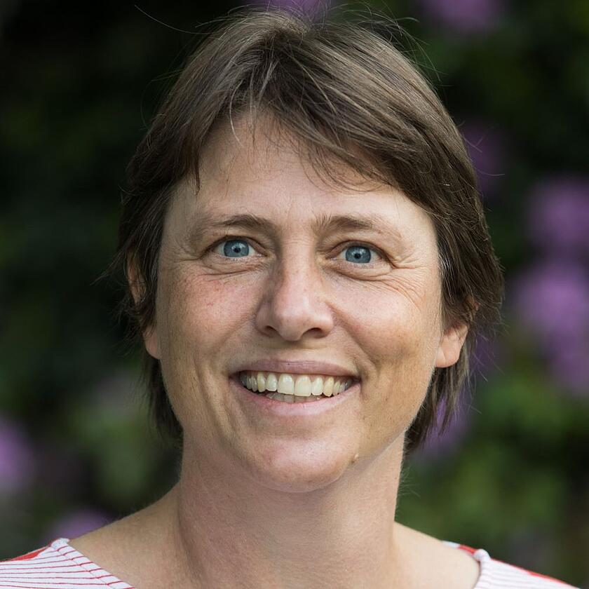 Frau Altenborg, Mitarbeiterin in der Psychotherapie an der Klinik am Korso
