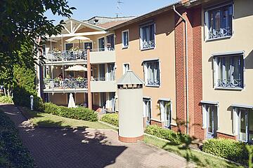 Hausansicht des Johanniterhauses Nebra