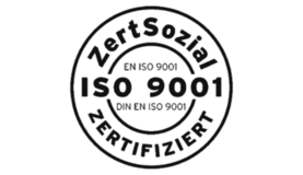 Siegel ISO 9001 der Klinik am Korso
