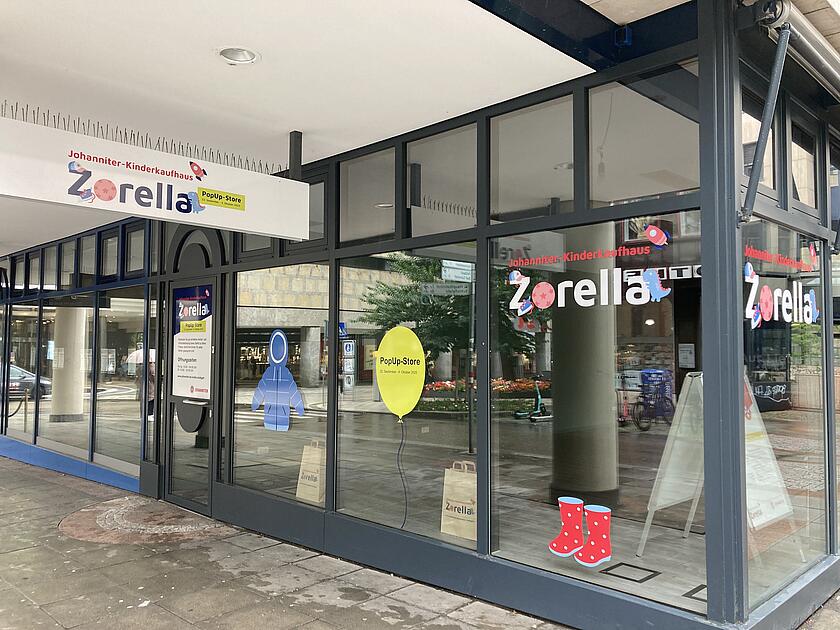 Frontansicht Johanniter-PopUp-Store
